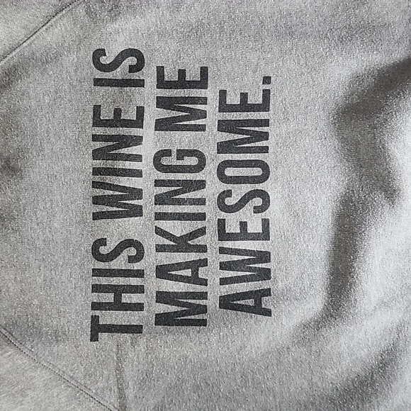 This Wine is Making me Awesome M/L - Picture 2 of 3